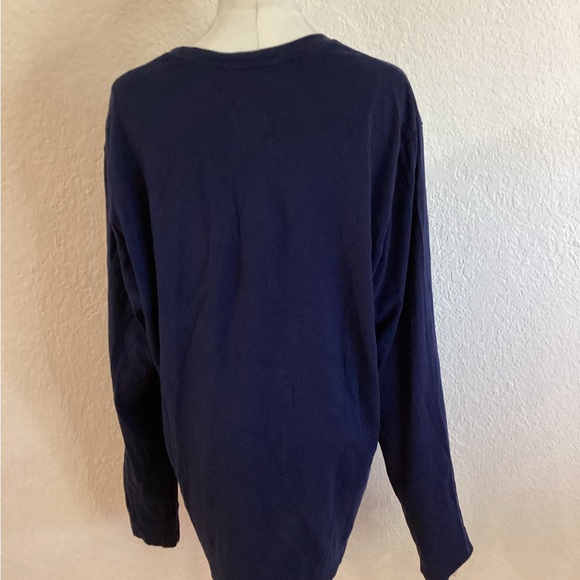 Polo Ralph Lauren navy blue long sleeve teddy bear Christmas pj - Picture 3 of 4